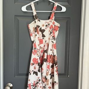 Fashion magazine floral dress